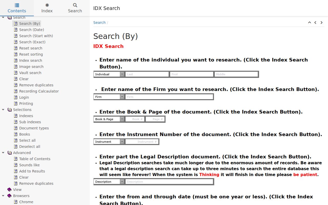 Morgantown residents directory deed index search choices